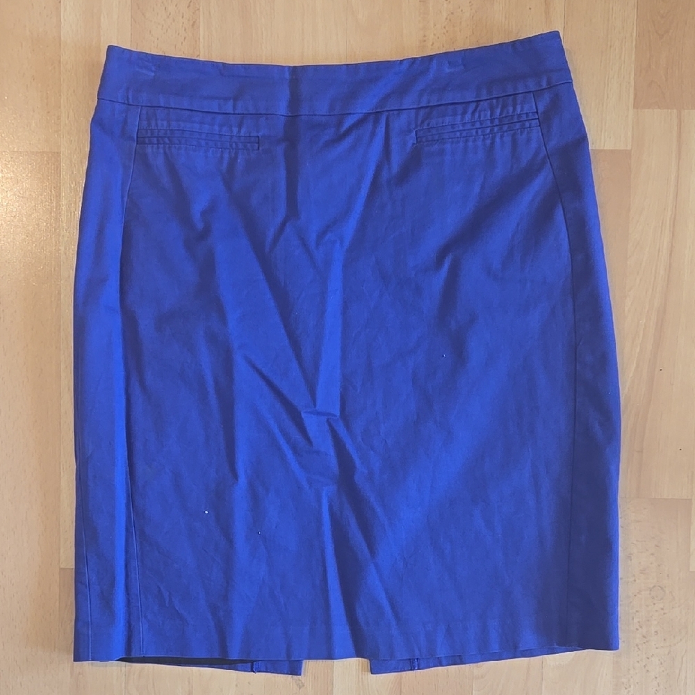 Vibrant Purple Pencil Skirt